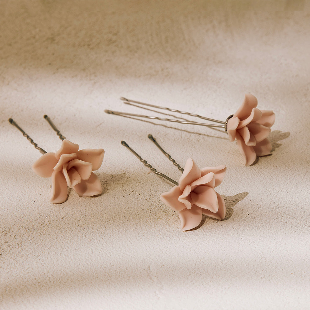 Flower Hair Pin (3-pack)